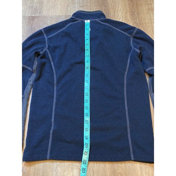 Kühl Kamphira Navy/Gray 1/4 Zip Fleece Pullover M 10/12‎ - Picture 5 of 5